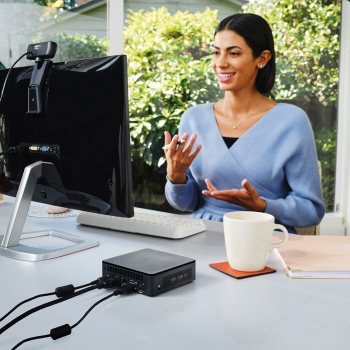 Mini Barebone PC - DAY BLUE - NUC DECK - Intel Core i3-1215U - WiFi - Bluetooth - 24/7