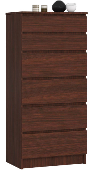 Komoda AKORD K60 Wenge 60 cm Wenge mat 60x40x130 cm