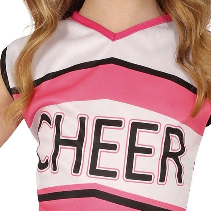COSTUME DA CHEERLEADER ROSA