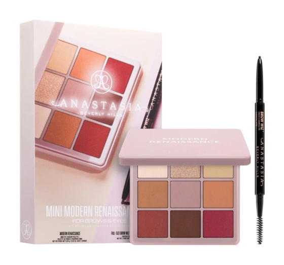 Anastasia Beverly Hills Mini Modern Renaissance Set zestaw do makijażu oczu i brwi kredka   paletka