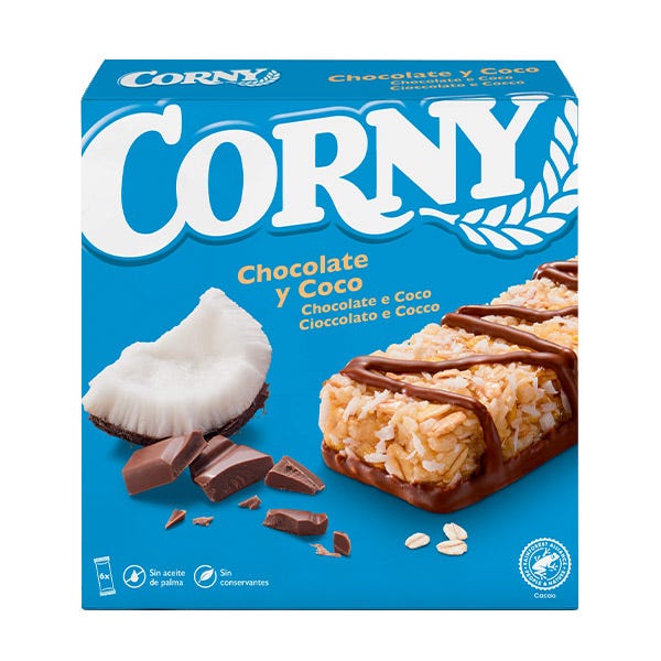 Original chokolade og kokos | 6 stk.