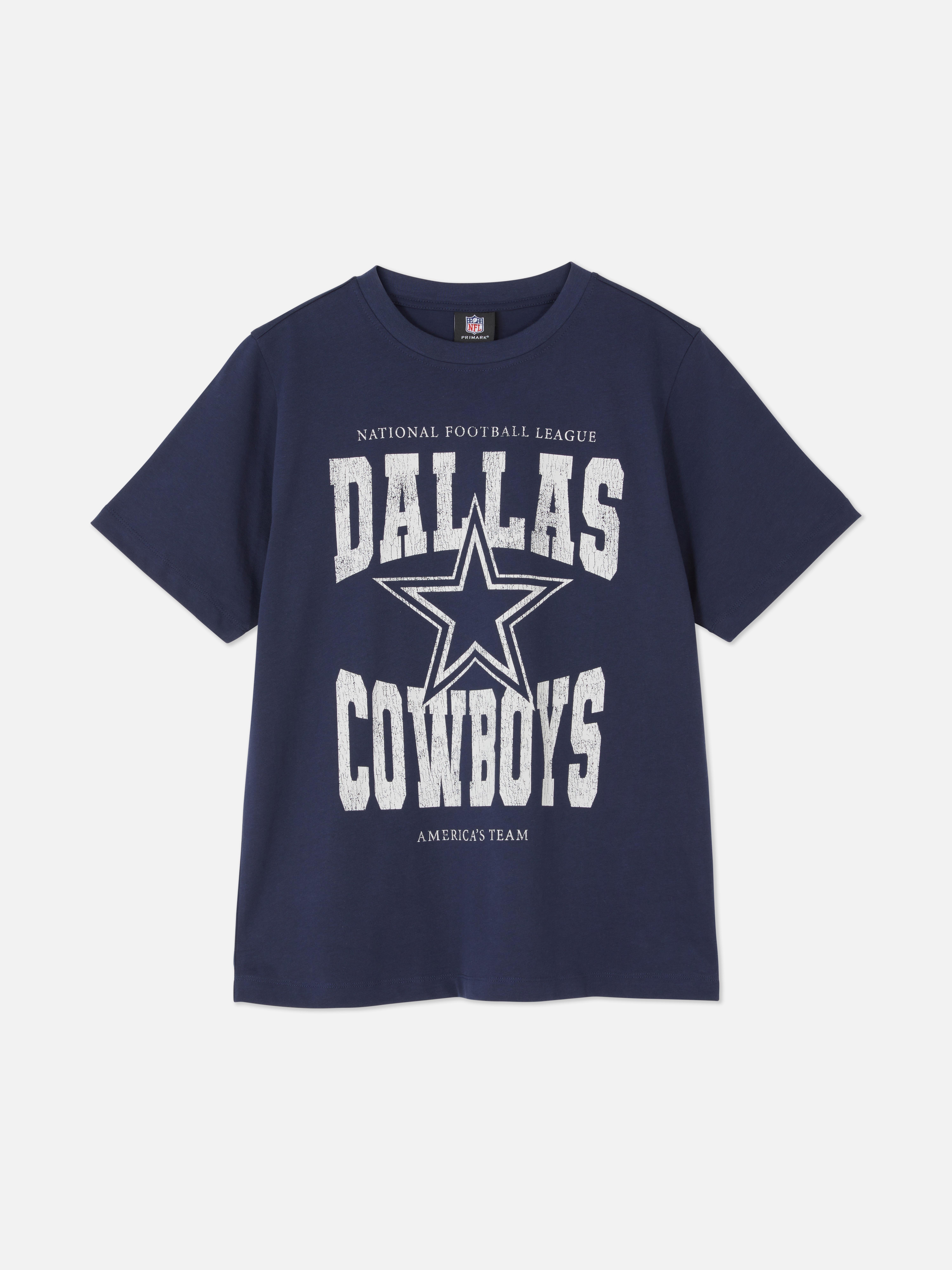 Tricou NFL supradimensionat Dallas Cowboys Un tricou cu mânecă scurtă, cu o croială lejeră și imprimeuri Dallas Cowboys