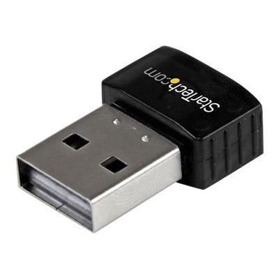 STARTECH Mini USB 2.0 draadloze N-netwerkadapter 300 Mb/s en 2,4 GHz - 802.11n wifi USB-dongle - Draadloze N-netwerkkaart - Zwart