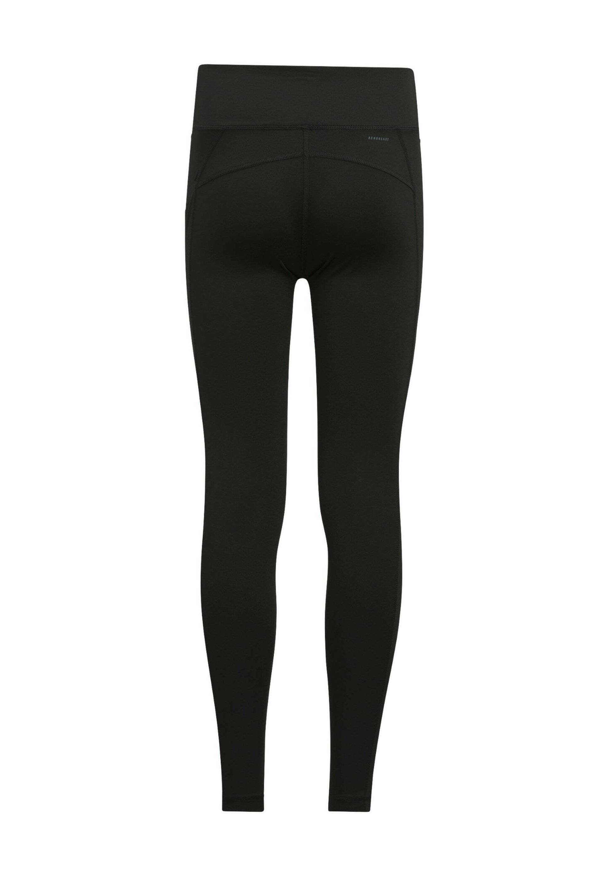 adidas Performance AEROREADY PERFORMANCE POCKET - Legginsy - czarne