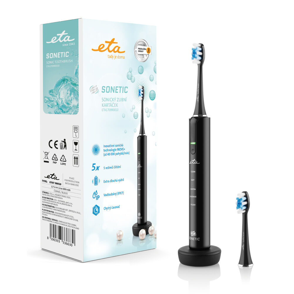 ETA Sonetic II Preto 170990010