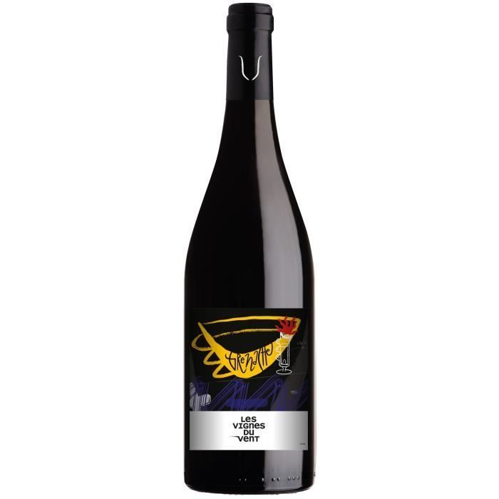 Art et Vin Vignes du Vent 2023 Côtes Catalanes Grenache - Vin rouge de Languedoc
