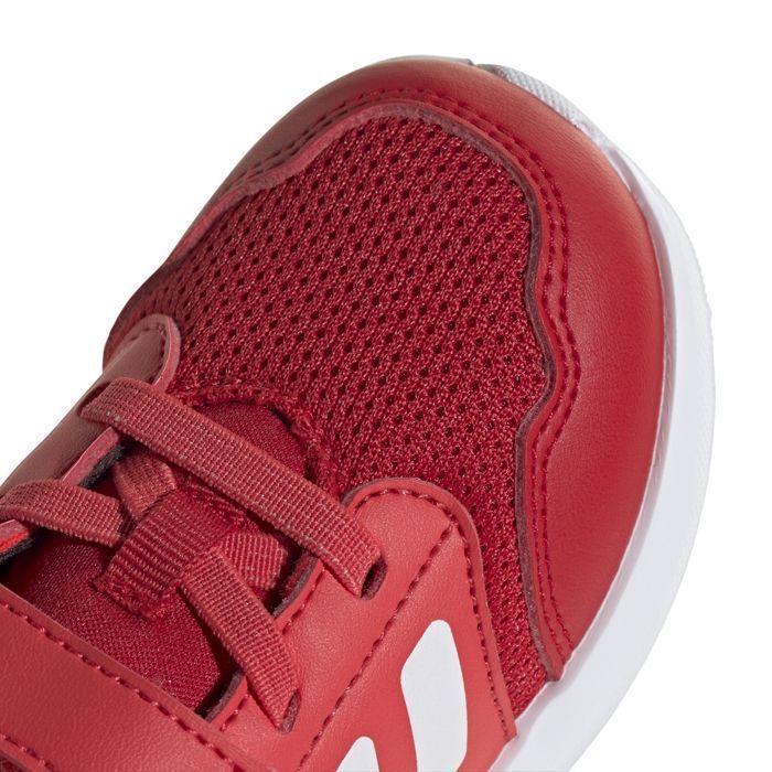 Zapatillas Adidas Tensaur Run 3.0 El I para bebés y niños pequeños, color rojo IH1045