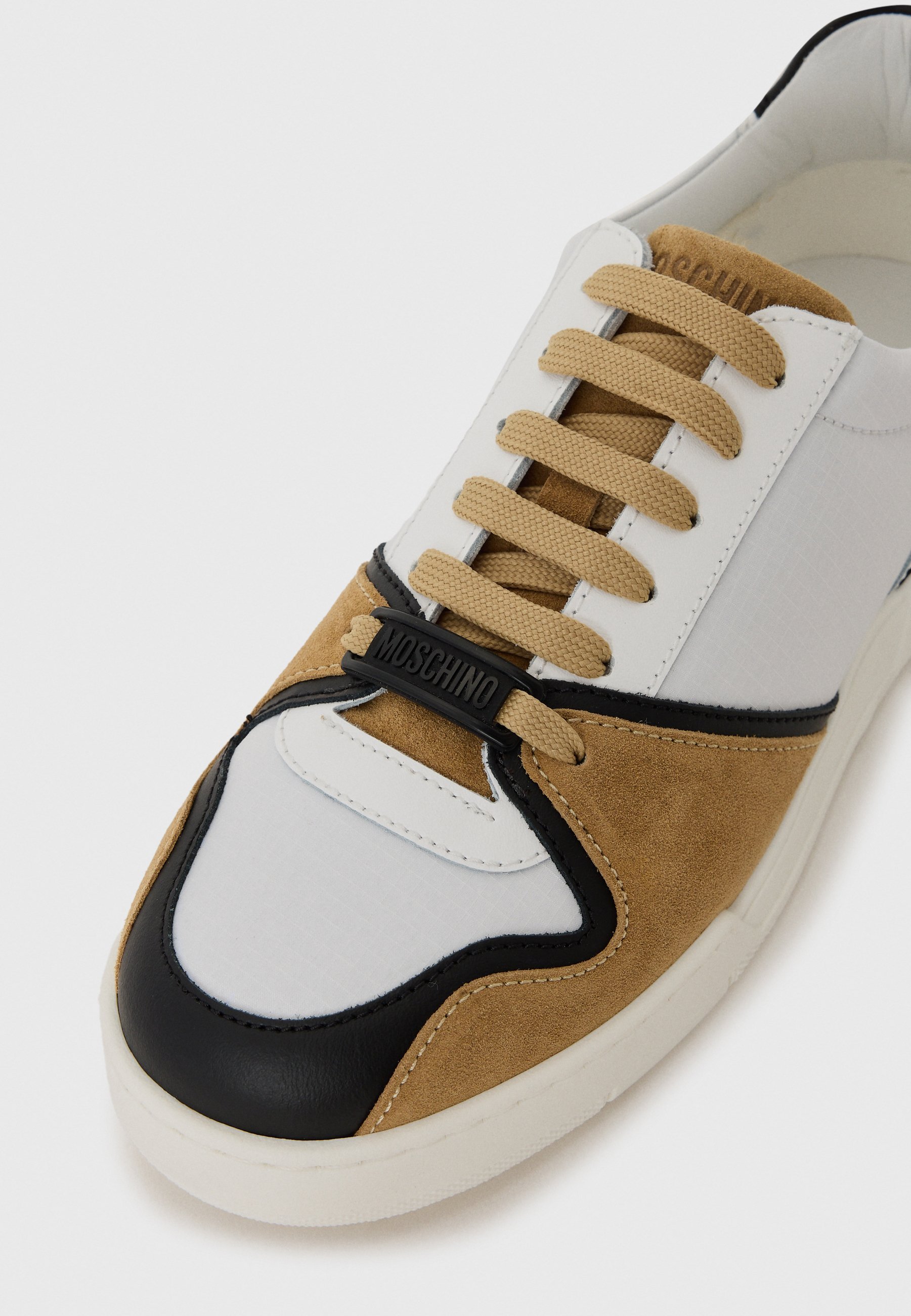 MOSCHINO Trainers - bianco/nero/beige