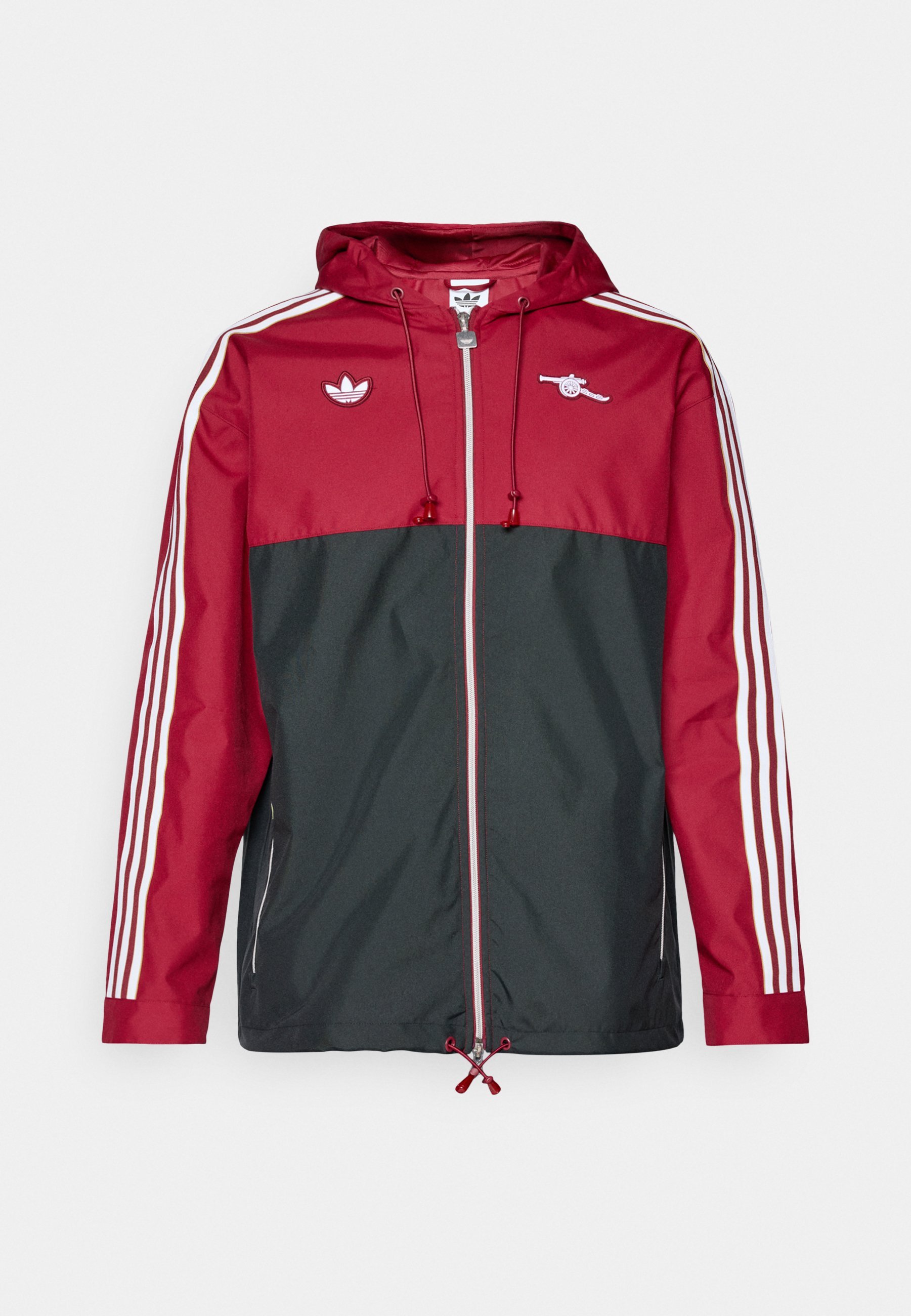 adidas Originals ARSENAL FC ICON PARKA - Clubkleding - teamcollectie bordeauxrood/zwart