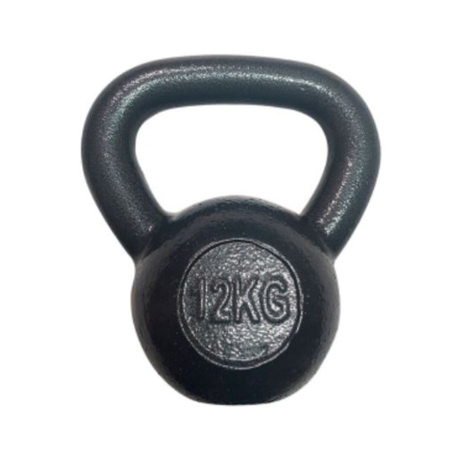 Wettkampf-Kettlebell aus Gusseisen, 12 kg