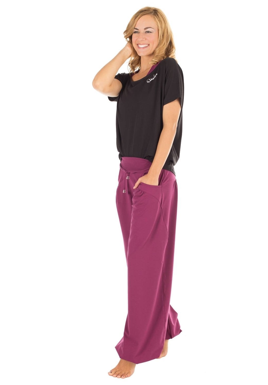 Winshape T-shirt met korte mouwen voor sport - Zwart