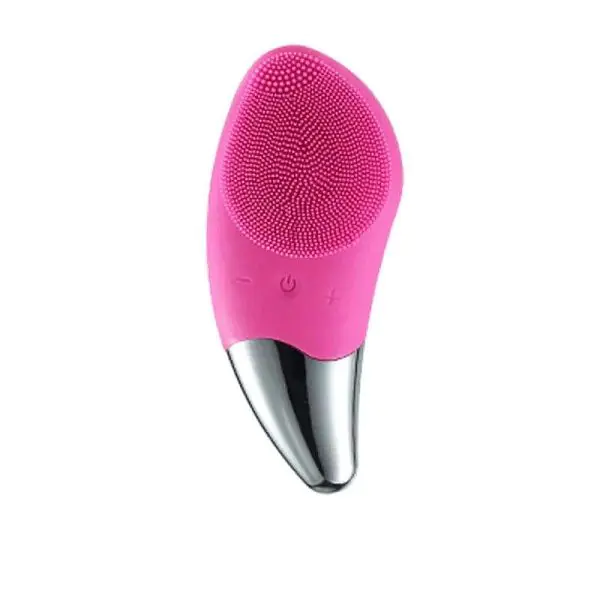 Garett Beauty Clean Soft Szczoteczka Soniczna Do Twarzy Ciemny Róż