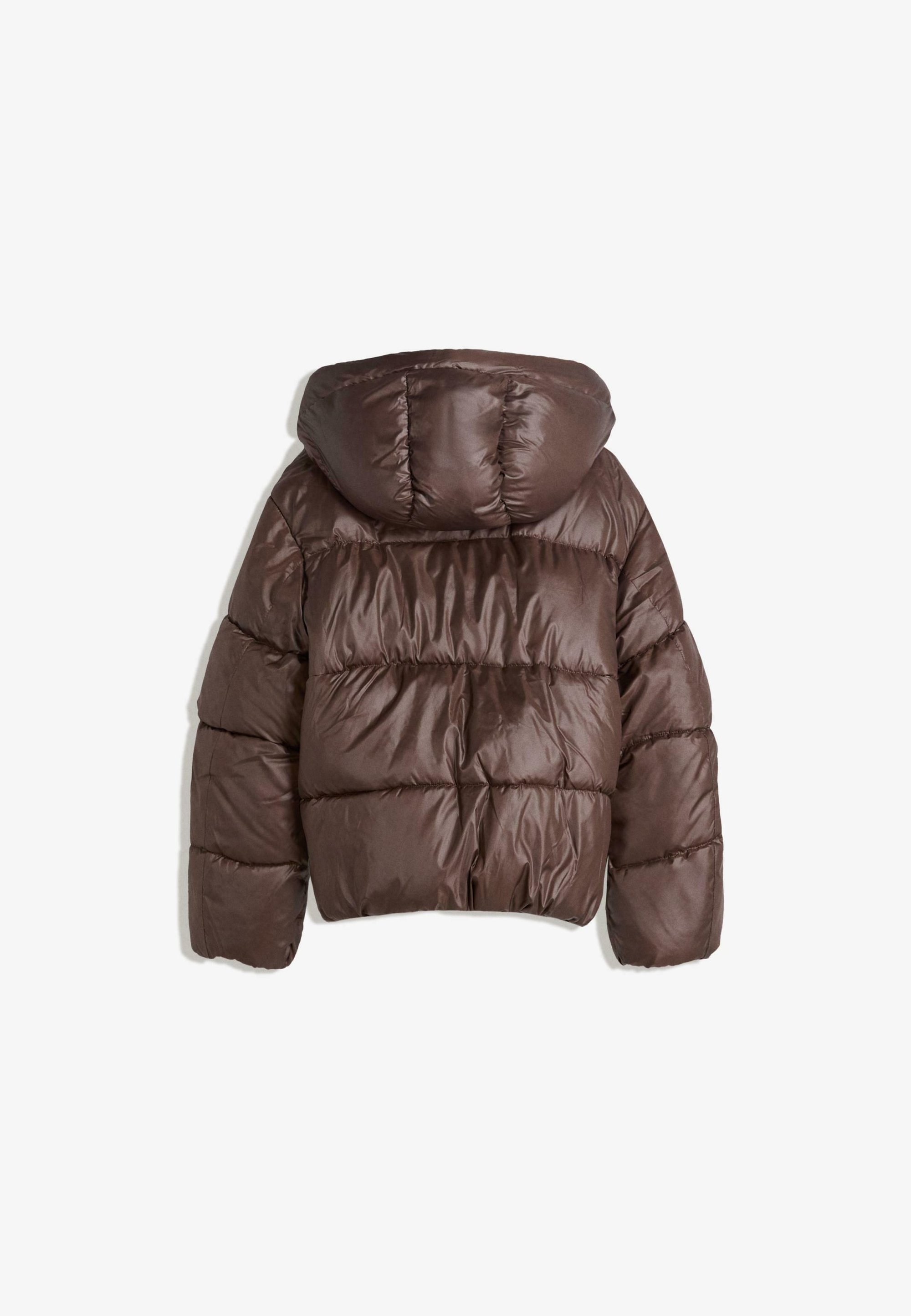 Bershka winterjas - bruin