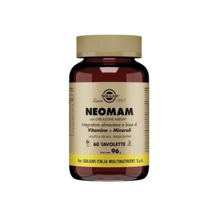 SOLGAR Neomam 60 tabletten met mineralen en vitaminen
