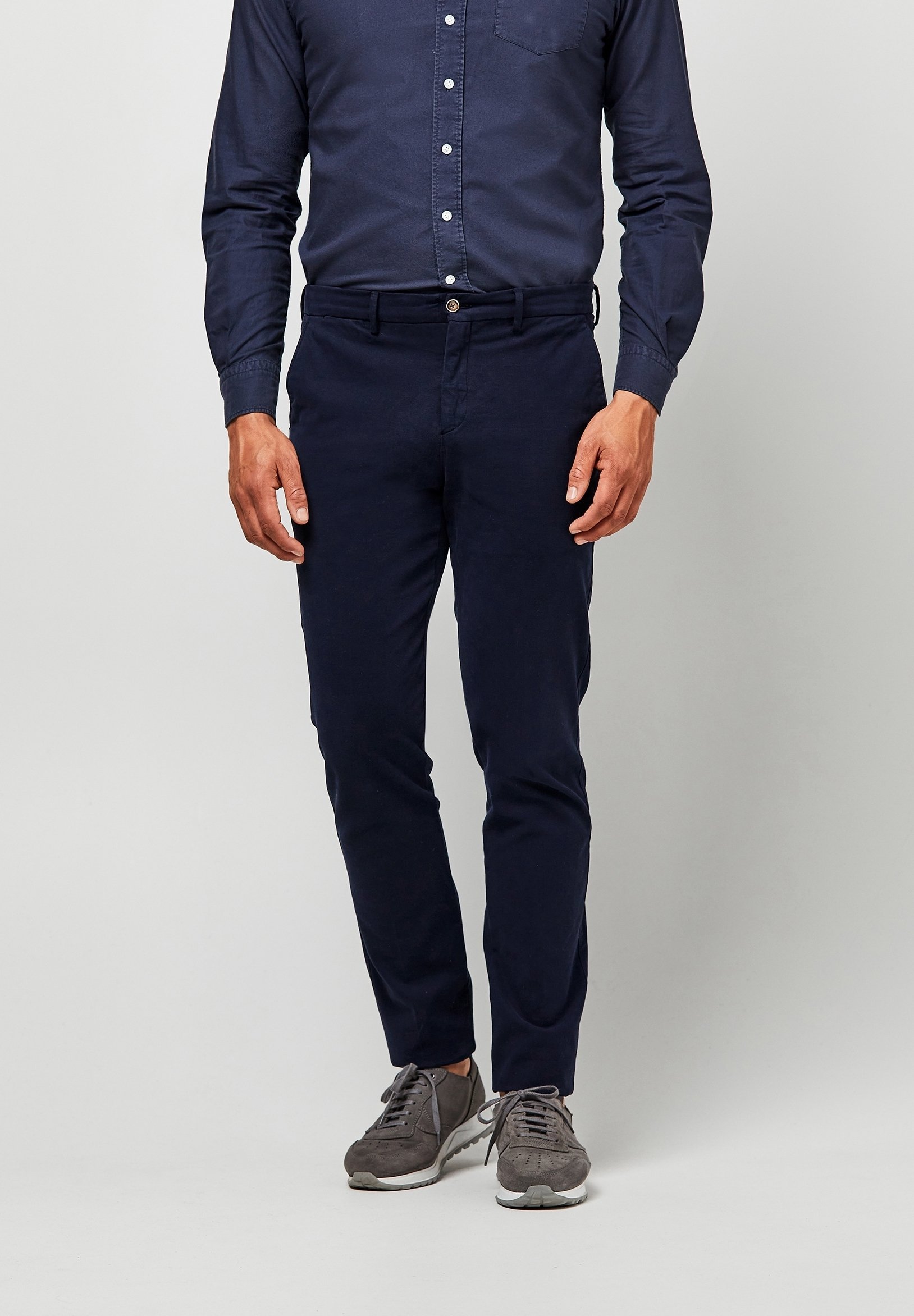 Chinos PROFUOMO - bleu foncé