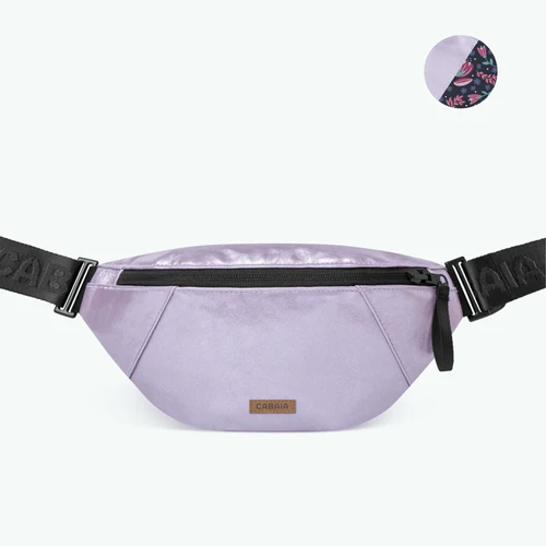 Cabaia Kleine lila Capri-Bauchtasche