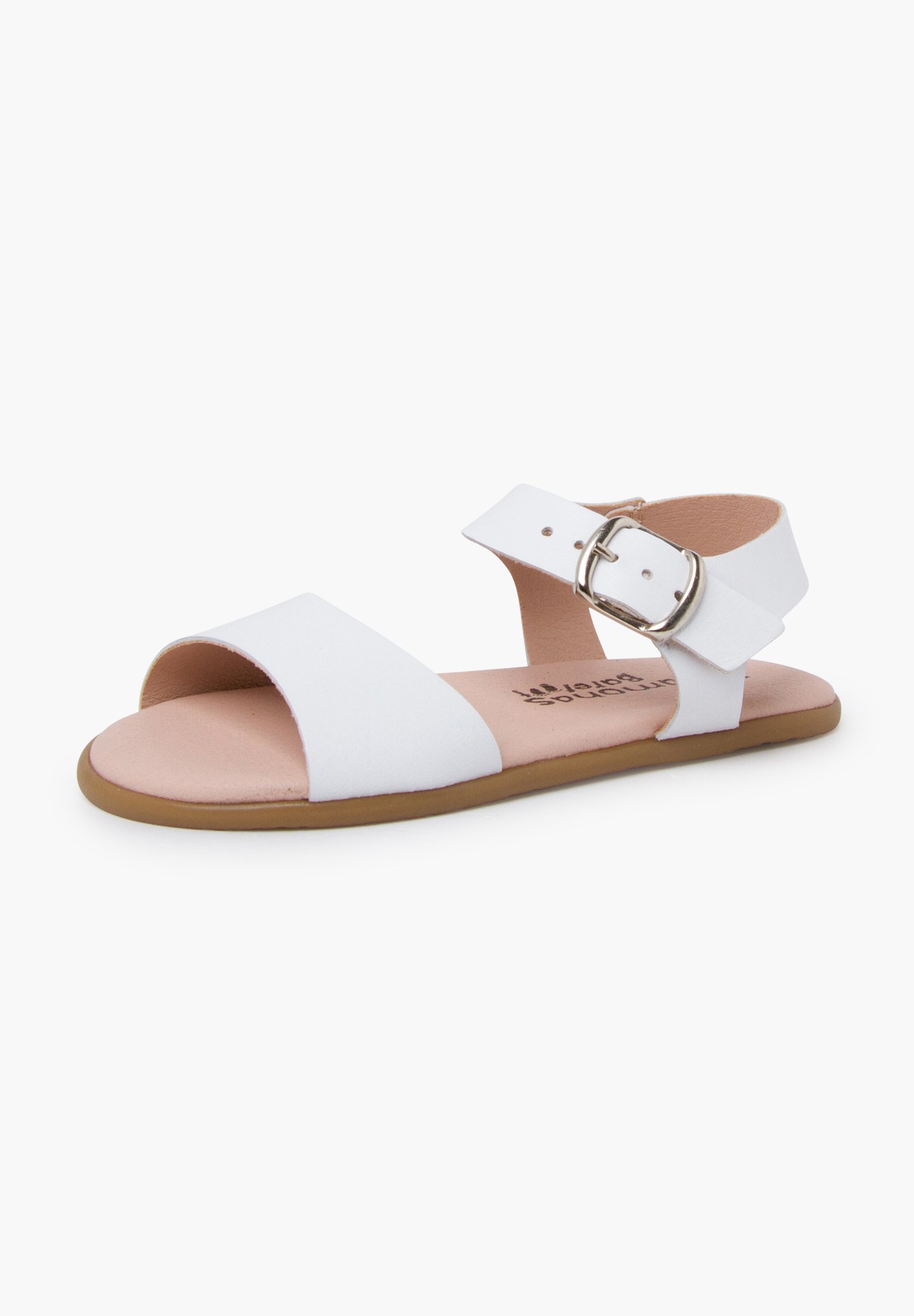 Pisamonas PLAIN BUCKLE - Babyschuhe - weiß