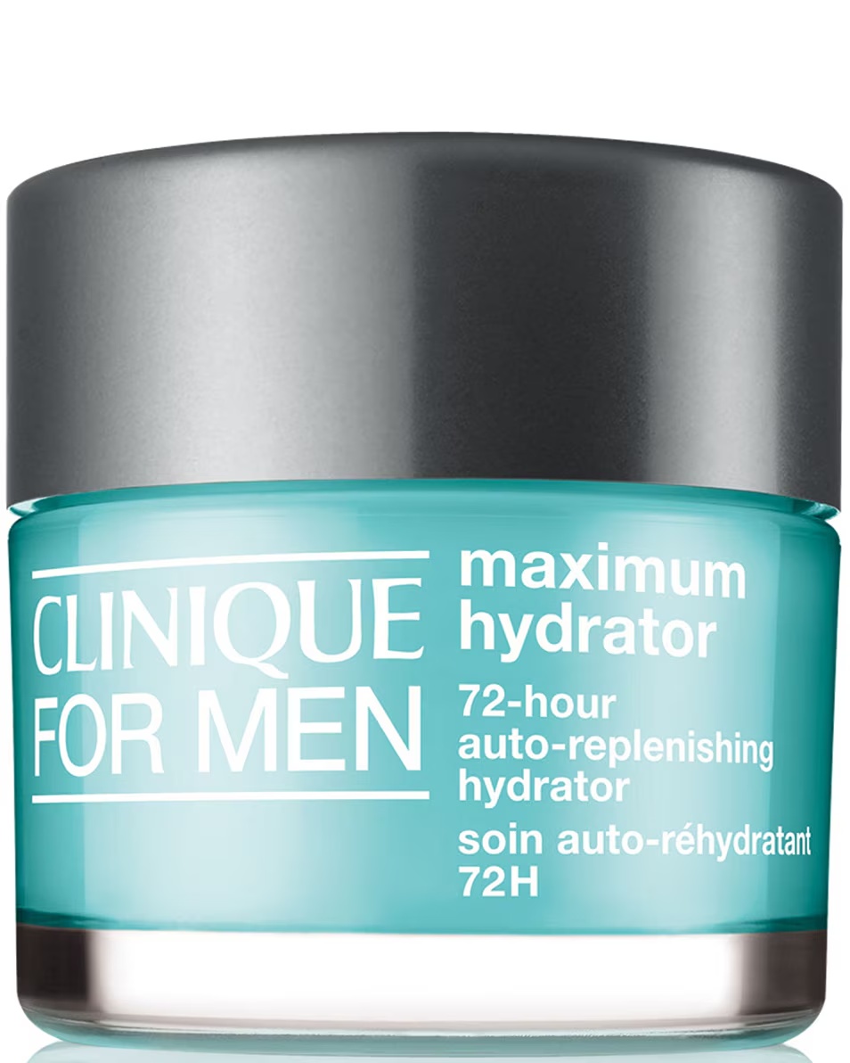 CLINIQUE CLINIQUE FOR MEN™ MAXIMUM HYDRATOR HIDRATANT AUTO-REÎNGRIJIRE 72 DE ORE CREMĂ HIDRATANTĂ DE ZI ȘI DE NOAPTE - REVĂRCOARE ȘI CU ALOE VERA
