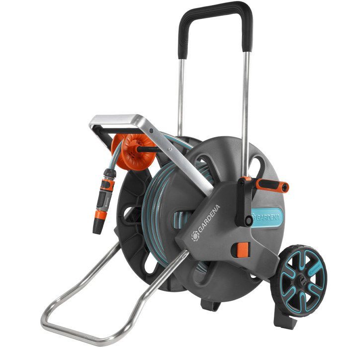 GARDENA CleverRoll L wheeled hose reel - 30m length - Frost resistant - 5 year warranty