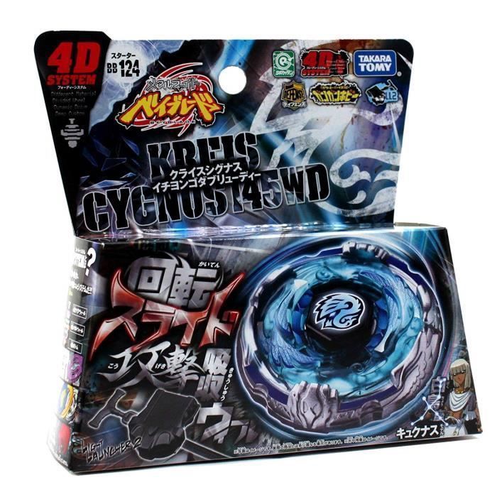 Pião Beyblade Kreis Cygnus com lançador - BB124 Kreis Cygnus - Brinquedo - Azul - Infantil - 6 anos