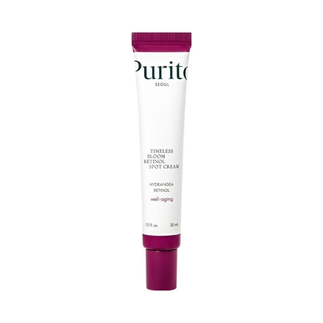 PURITO Timeless Bloom retinolio dėmių kremas