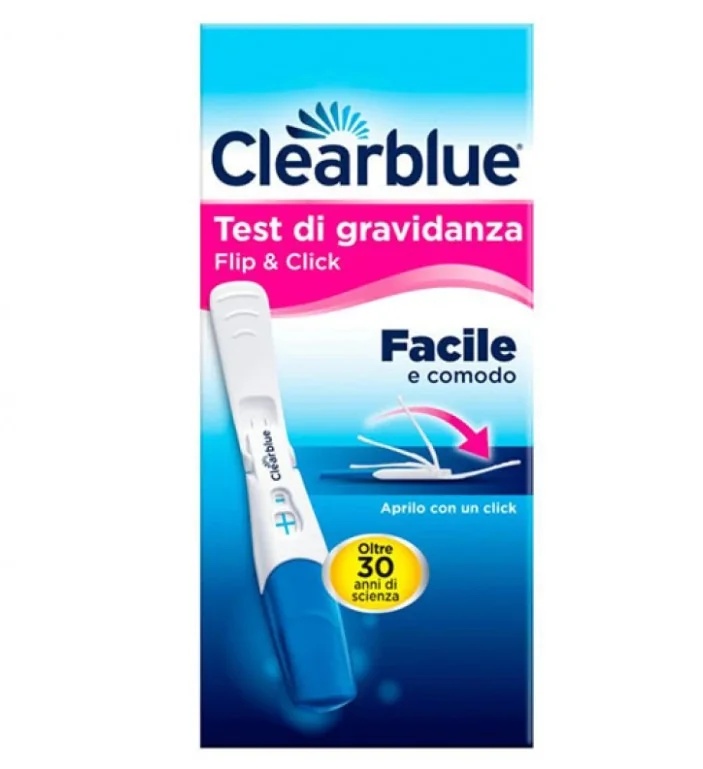 Těhotenský test CLEARBLUE Clearblue Flip & Click 1 test