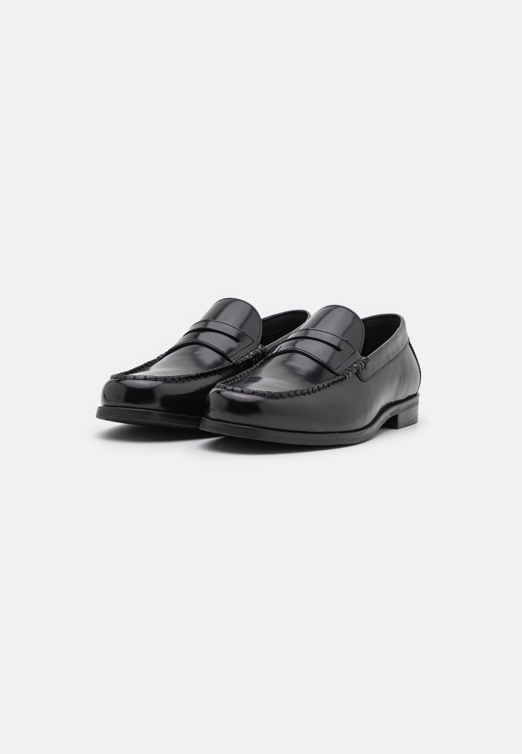 Zign LEATHER - Instappers - zwart