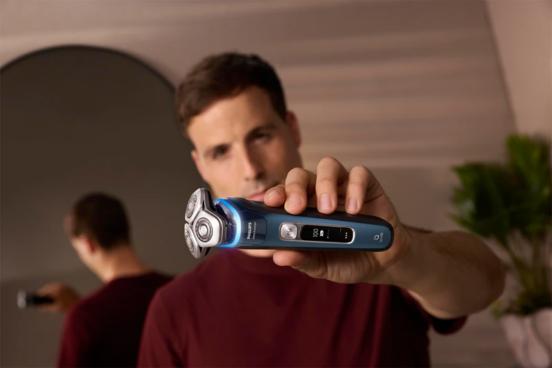 Barbeador elétrico masculino Philips Series i9000 Prestige XP9201/30