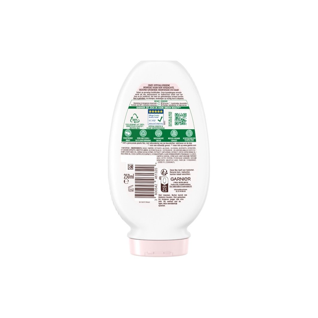 Garnier blagi regenerator s zobi – regenerator za normalnu kosu i osjetljivo vlasište – 250 ml