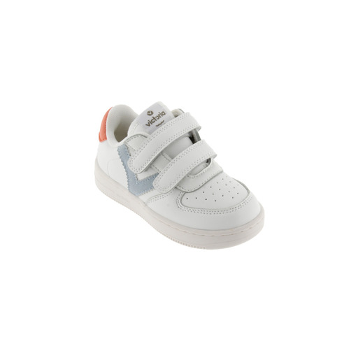 Victoria Tiempo Sneakers i lädereffekt