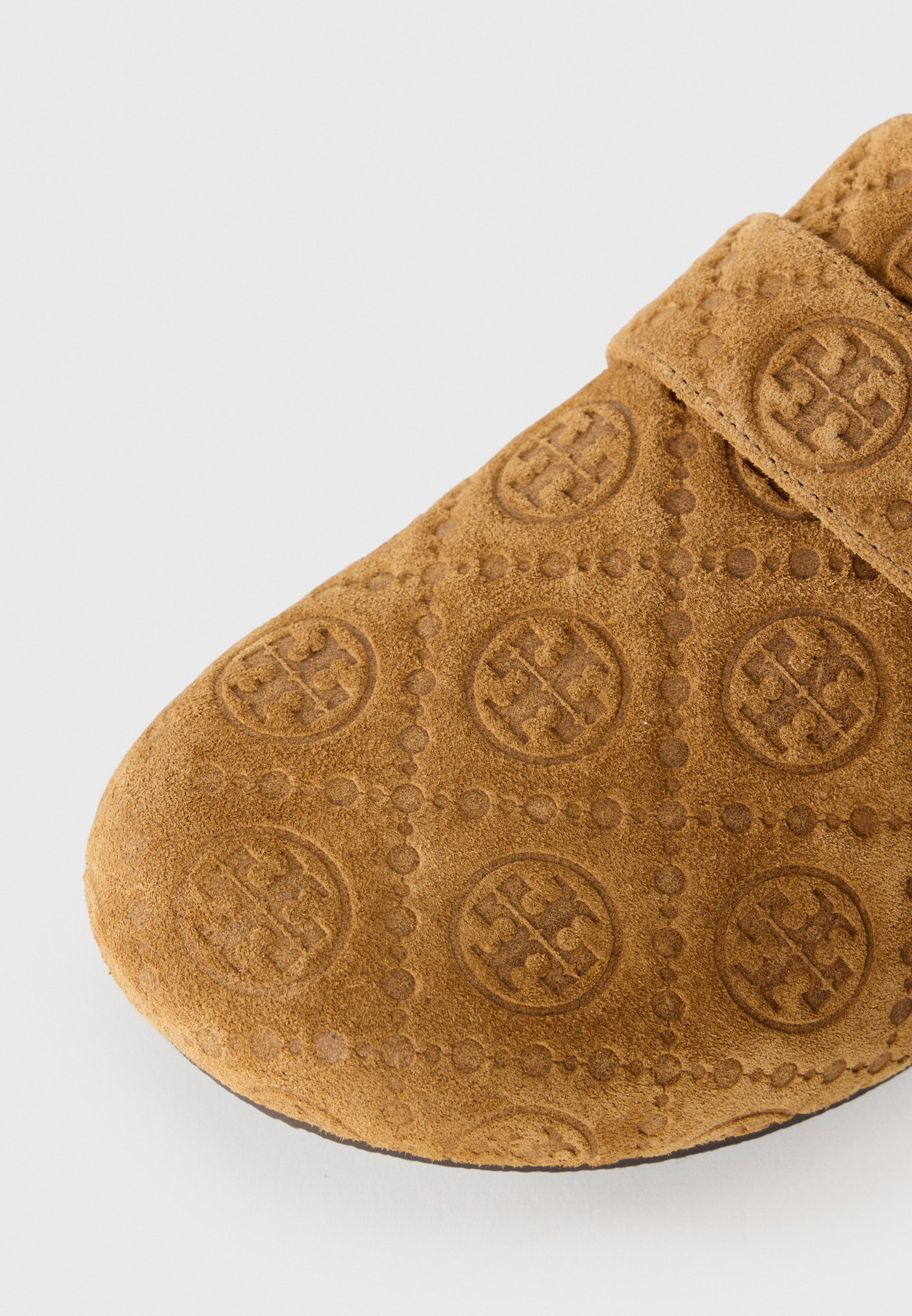 Tory Burch MELLOW - Muiltjes - goudbruin/zilverkleurig