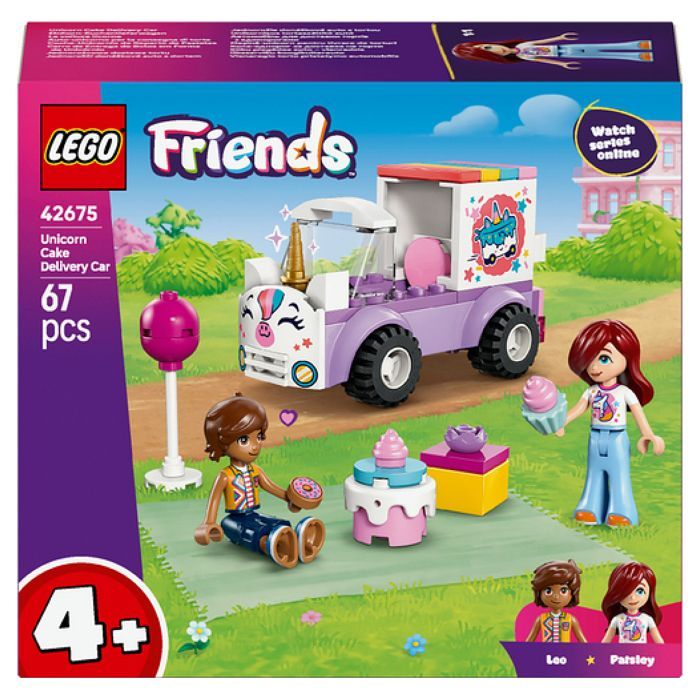 LEGO Friends 42675 Unicorn Car - Toy for ages 4 and up - Fine Motor Skills - Gift Idea
