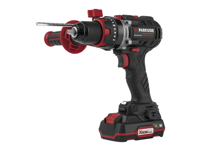 Furadeira/Parafusadeira de Impacto Sem Fio PARKSIDE PERFORMANCE® PSBSAP 20-Li C3, 20 V