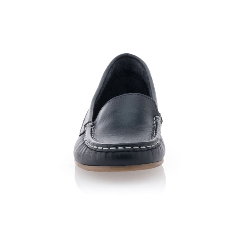 Blaue Damen-Loafer/Bootsschuhe