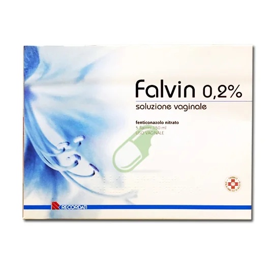 FALVIN Falvin vaginale oplossing 0,2% 5 flesjes 150 ml Fenticonazol