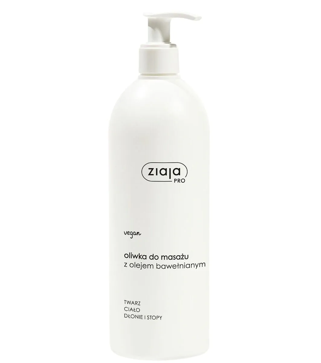 Ziaja PRO Oliwka do masażu z olejem bawełnianym 500ml