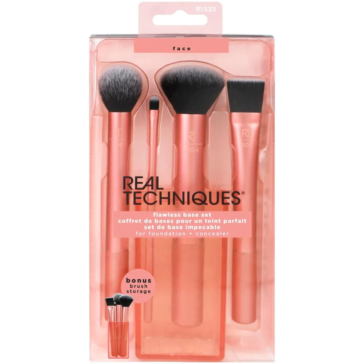 Real Techniques Zestaw pędzli Flawless Base Set
