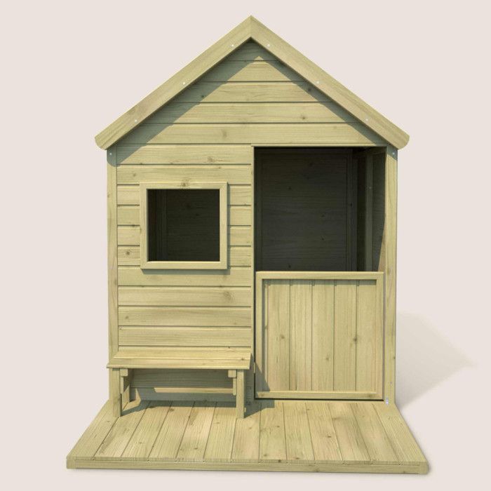Casetta da gioco - SOULET - Heidi - realizzata in legno trattato - per bambini