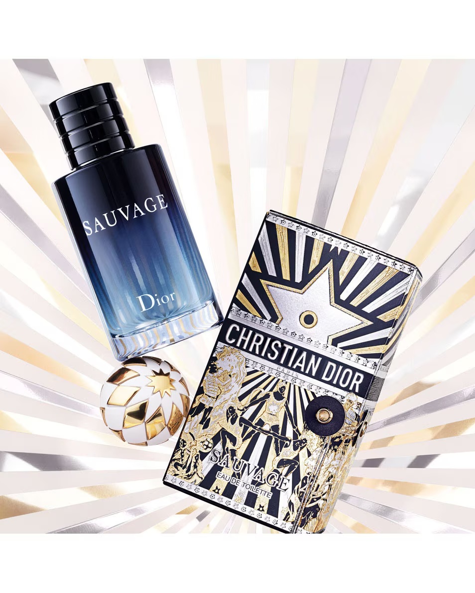 DIOR Sauvage Eau de Toilette - Περιορισμένης Έκδοσης Επαναγεμιζόμενο ανδρικό άρωμα περιορισμένης έκδοσης - Δροσερές, εσπεριδοειδής και ξυλώδεις νότες
