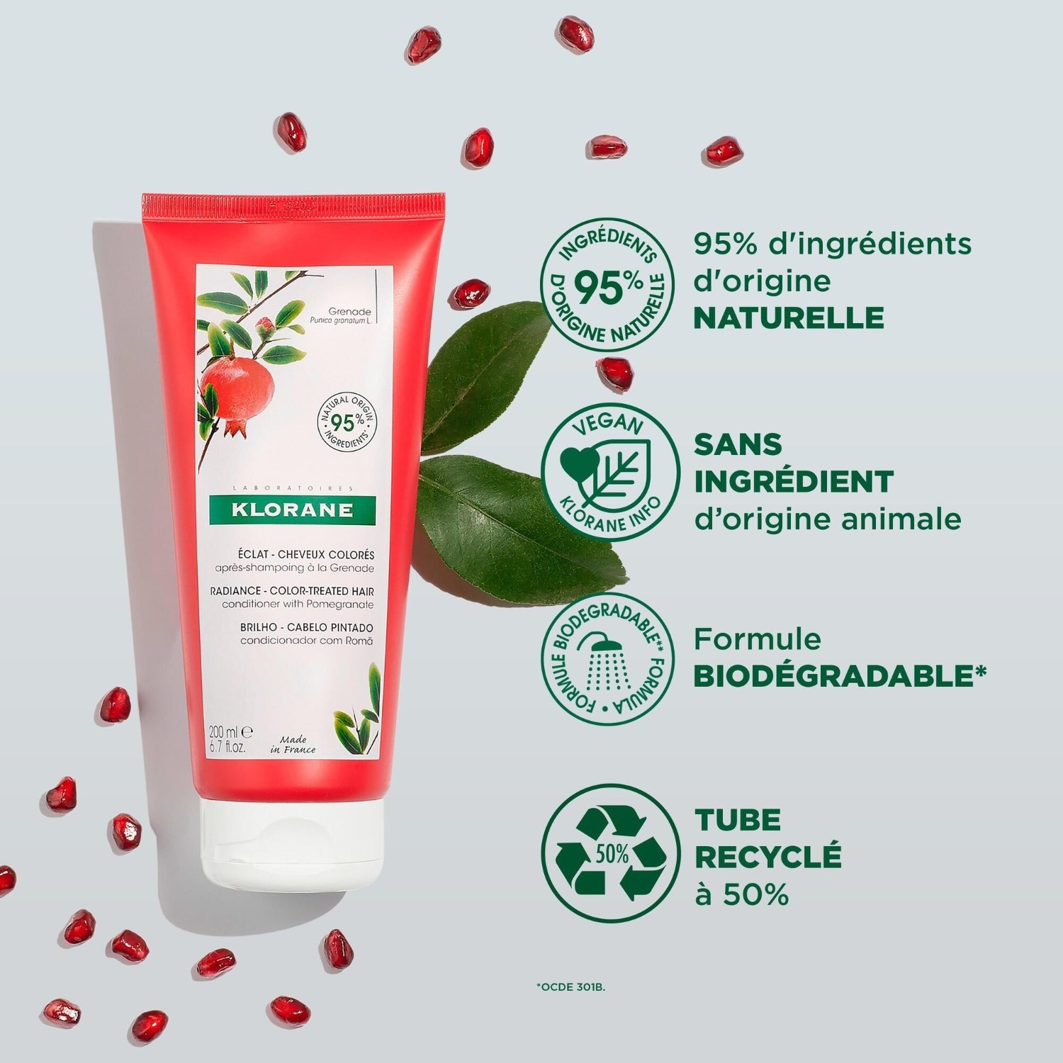 Klorane Après-shampoing à la Grenade