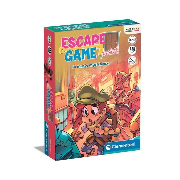 CLEMENTONI - 52603 - Juego de escape - El Museo