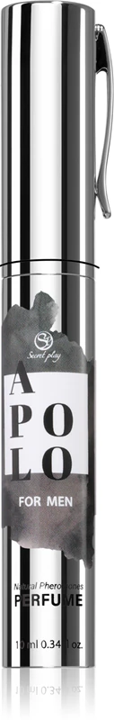 Perfume em spray de viagem Apolo Natural Pheromones com feromônios, uma brincadeira secreta.