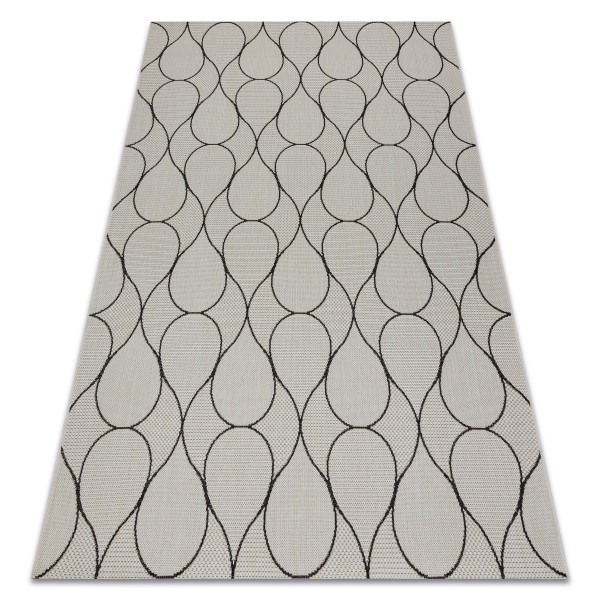 Dywan SZNURKOWY SIZAL FLAT 49379960 Krople 80x150 cm