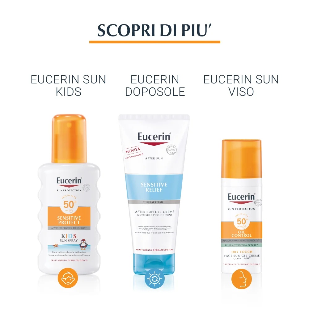 EUCERIN Spray solaire transparent SPF 50 200 ml haute protection solaire