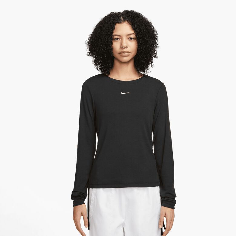 Sportswear Essential Rib Langarm-Crop-Top