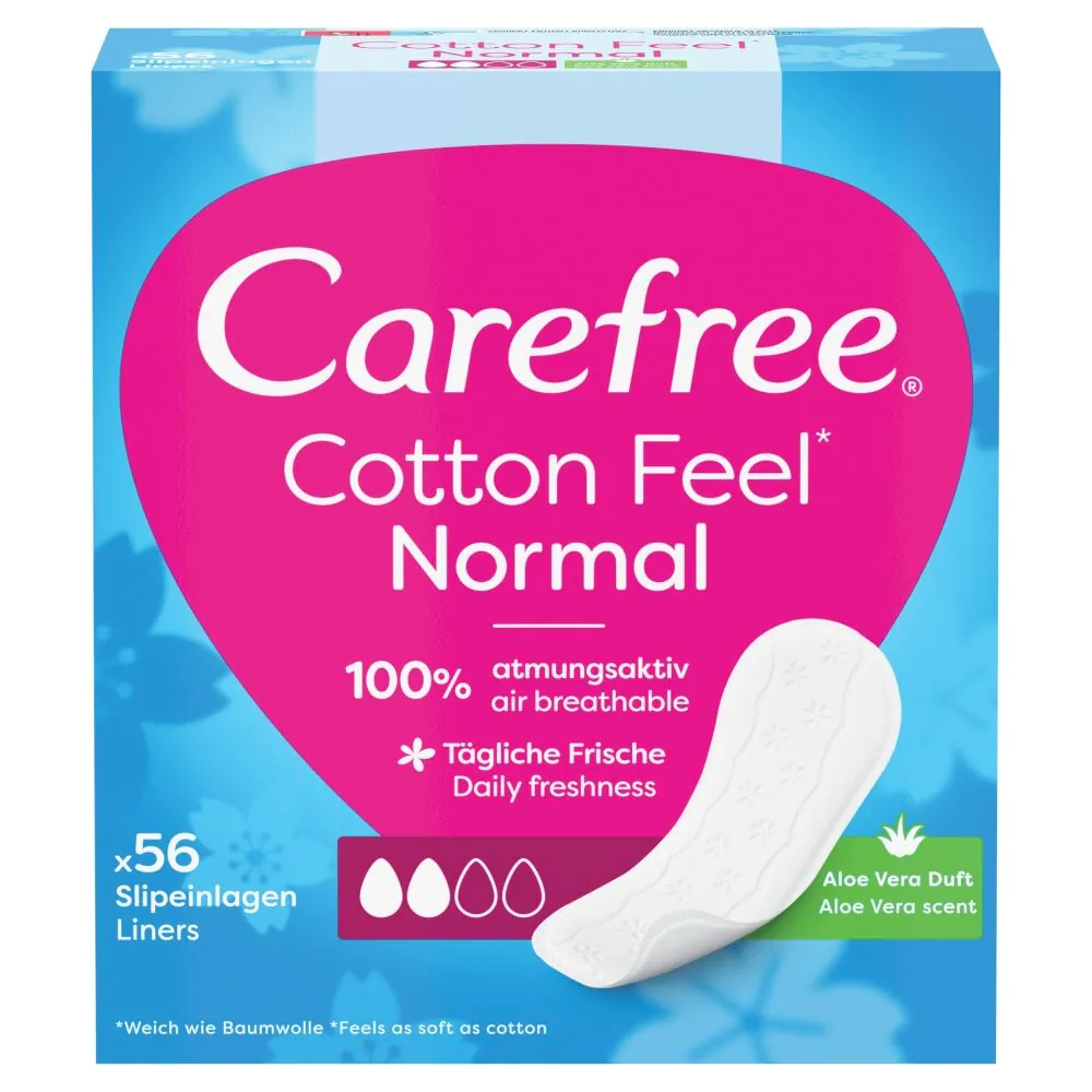 Carefree Wkładki Higieniczne Aloe