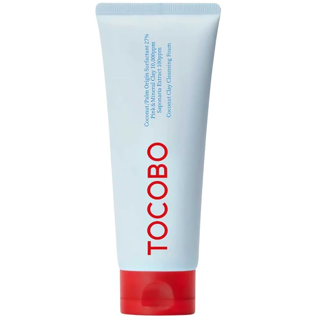 Espuma limpiadora en gel TOCOBO con arcilla de coco - 150 ml