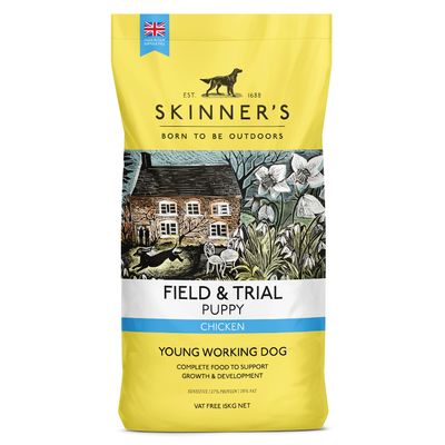 Skinner's Field & Trial Puppy Chicken tørrfôr til hund