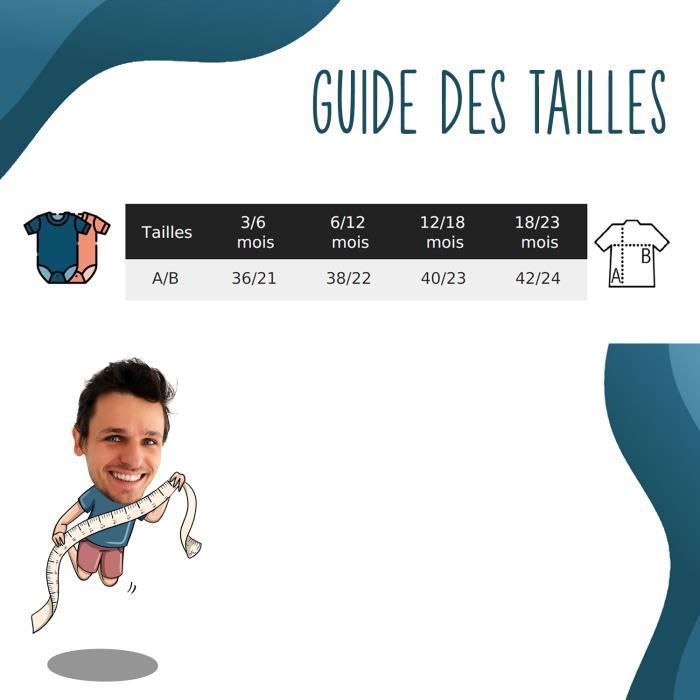Body Bébé - PLANETEE - Anas Dodo - 100% Coton - Manches Courtes - Blanc Garçon