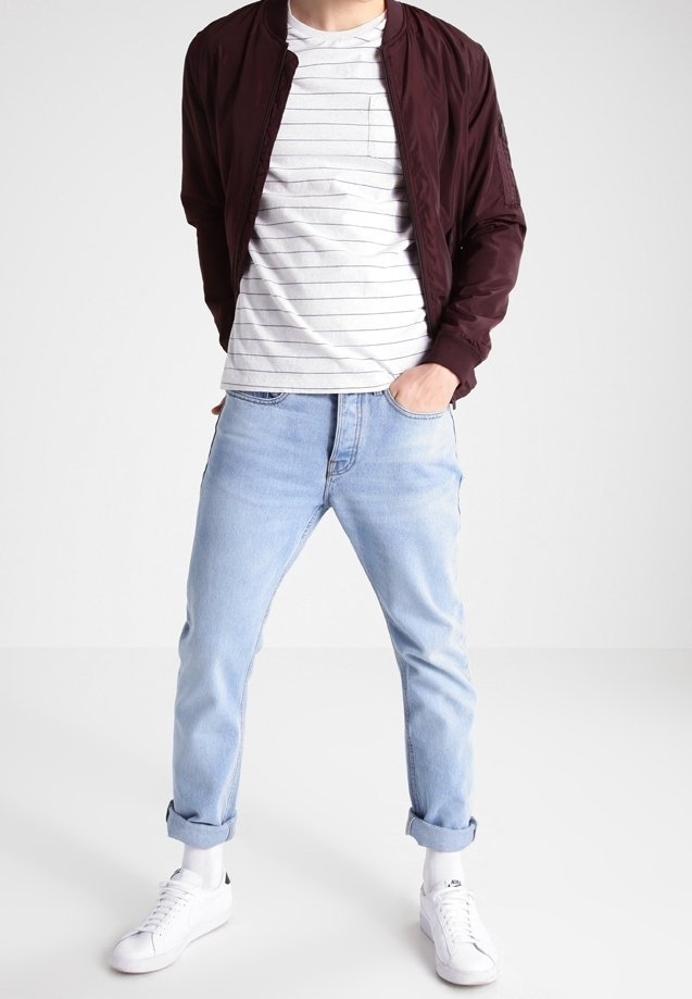Superdry & Co Basic T-Shirt – meliertes Grau